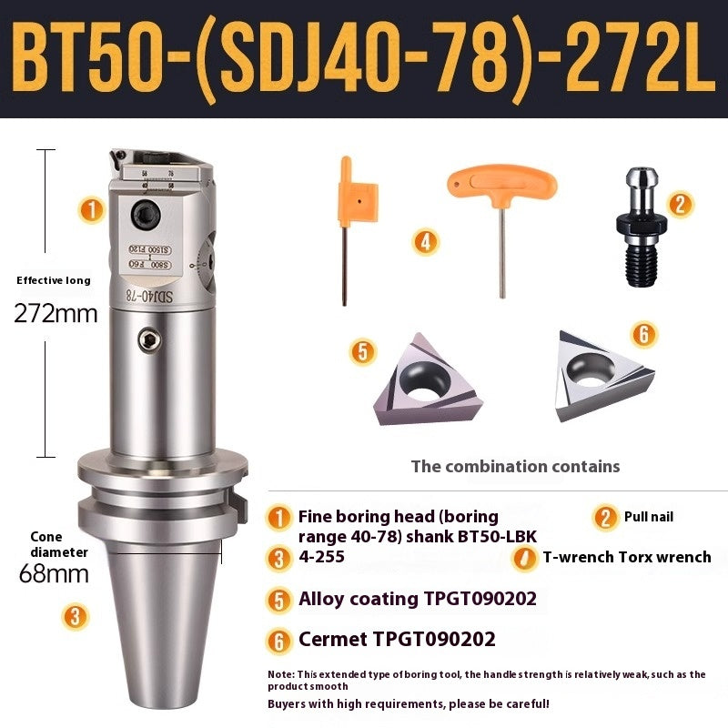 1072-SDJ Fine Boring Tools Fine Boring Heads Adjustable BT40 Fine Boring Tools Set Machining Center Small Bore Fine Boring Tools Shandong Denso Pricision Tools Co.,Ltd.